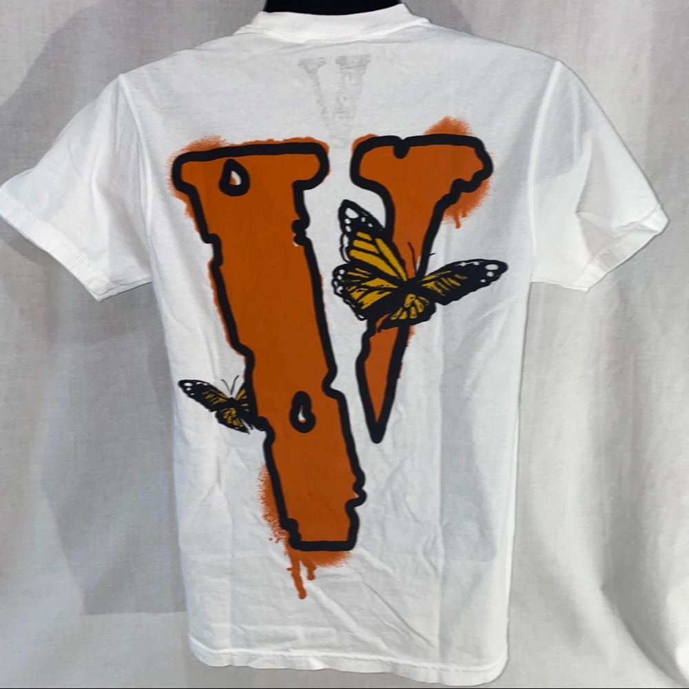 Vlone Legends Never Die T-Shirt Size Small VLONE Butterfly Tee NEW